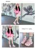 Girls' Lightweight Non-Slip Sports Shoes - Spring 2026 Soft Sole Fashion for Middle & Big Kids