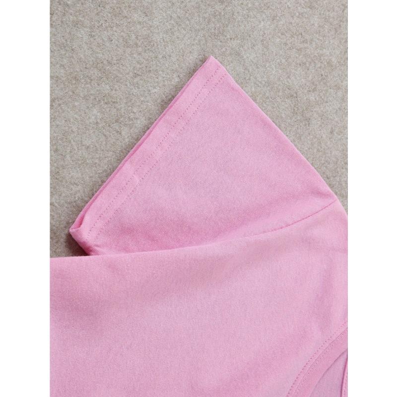 European sizes 1pc, Summer Casual Round Neck Short-Sleeved T-Shirt, Soft, Skin-Friendly, Fashionable And Versatile, Cute, Interesting,