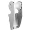 Boat Anchor Bracket Support Marine Bow Lift Roller Stainless Steel WRubber Wheel