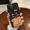 Cute Cartoon Capybara Phone Case For iPhone 17 16 15 11 12 14 13 Pro Max Mini X XS XR 7 Plus SE 16E Soft Silicone Cover Fundas