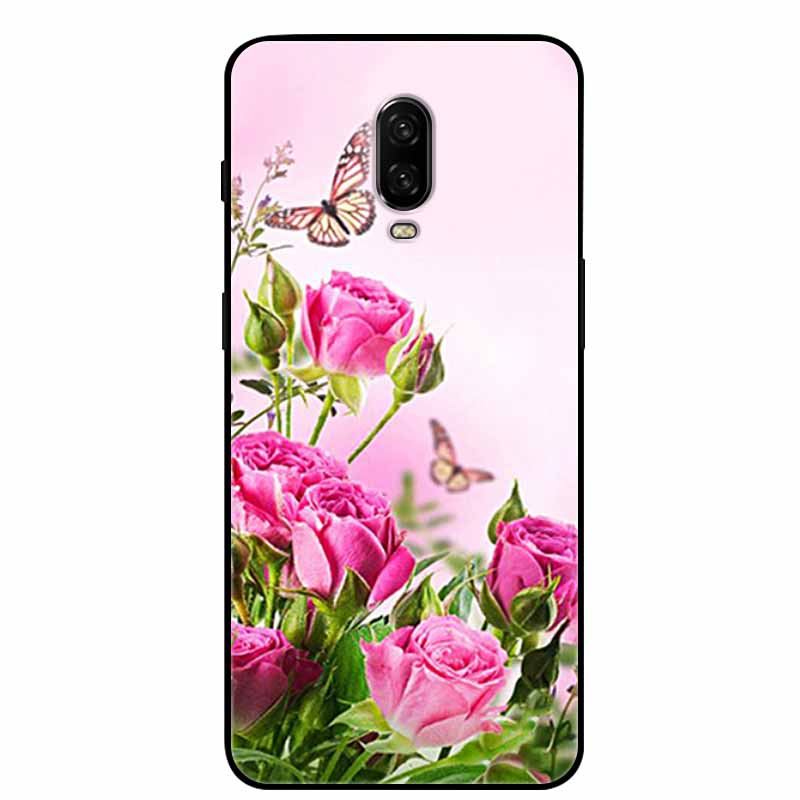 For Oneplus 6T Case Silicone Lovely TPU Soft Phone Cover for One Plus 6 6T Protective Back Shells oneplus6T Cute Cats Funda Capa