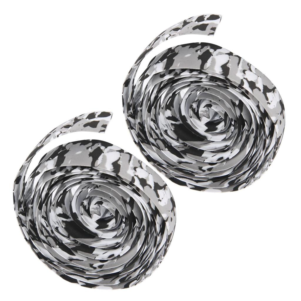 ZTTO Mountain Bike Soft Handlebar Tapes Bicycle AntiSlip Handle Grip Wraps with Bar Plugs(Black