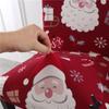 Christmas Sofa Covers For Living Room Stretch Spandex Sofa Slipcovers Elastic L Shaped Couch Cover Xmas Decoration