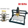 Máquina CNC 3018 Pro Kit de Upgrade de Router CNC Para Projetos de Hobby Ferramenta de Gravação CNC Para Router Diâmetro Óptico 12mm