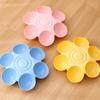 6 In 1 Pet Petal Shaped Cat Bowls, Multi-Functional Tilted Dog Feeding and Drinking Bowls, Pet Supplies