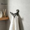 Ozean-Themen-Aufbewahrungs-Organizer 4 Stück Eisen Walflosse Wandhaken, Platzsparend Küsten Handtuch Vintage-Stil Eingangsbereich Haken Aufhänger, Dekorativ Montiert