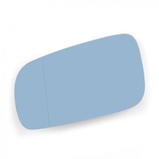 Front Left Heated Mirror Glass Lens For VW Jetta Golf MK4 Passat 1999-2004 Blue