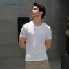 SCHIESSER Men's Comfort Cotton V-Neck Short Sleeve Top 3-Pack