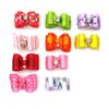 Cute Pet Dog Bow Hair Accessories 10PCS Random Color Puppy Bows Headwear for Small Dogs Pet Gifts