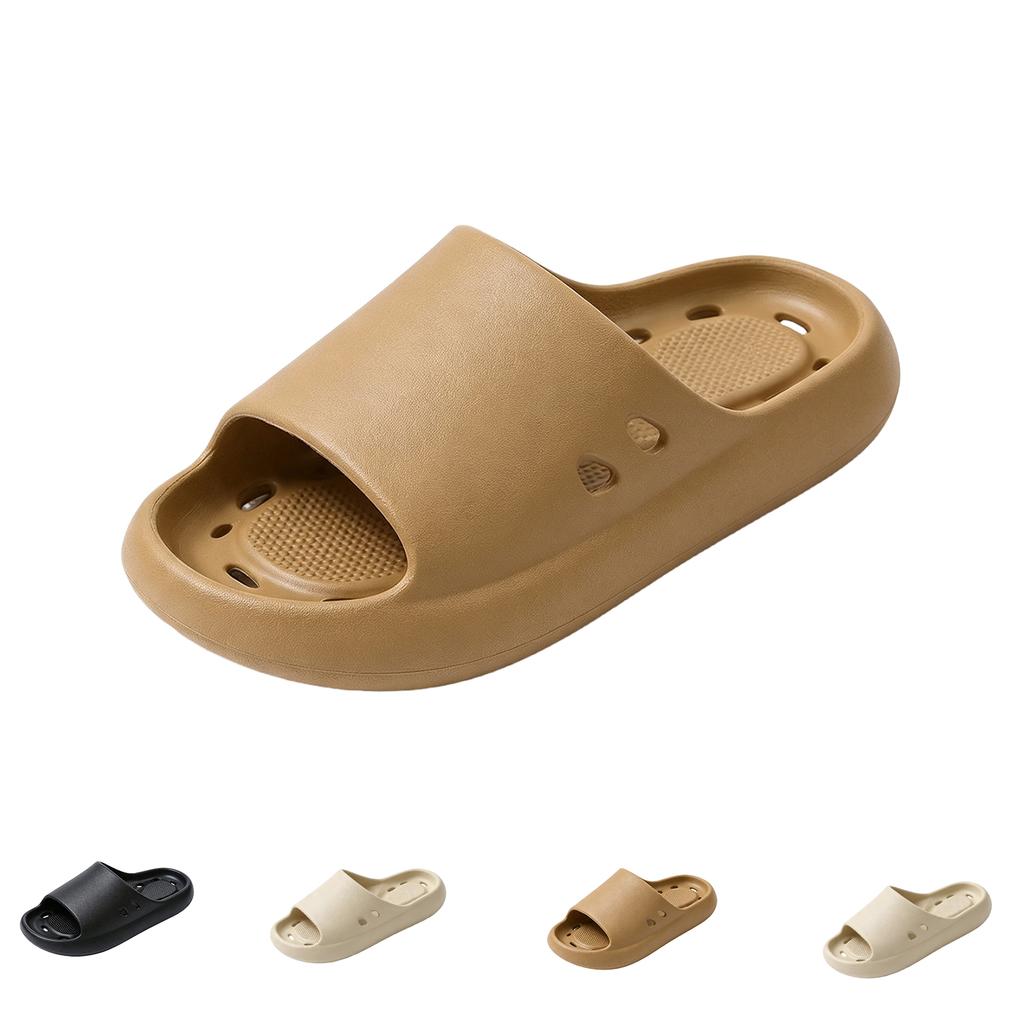 Men's Quick-Dry Non- Bathroom Slippers with Drainage Holes for Indoor Home Use
