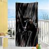 Soccer Player Action Beach Towel Soft Durable Quick-Dry Comfortable Lightweight Portable for Swimming,Beach,Camping, Travel, Beach Accessories,Gym