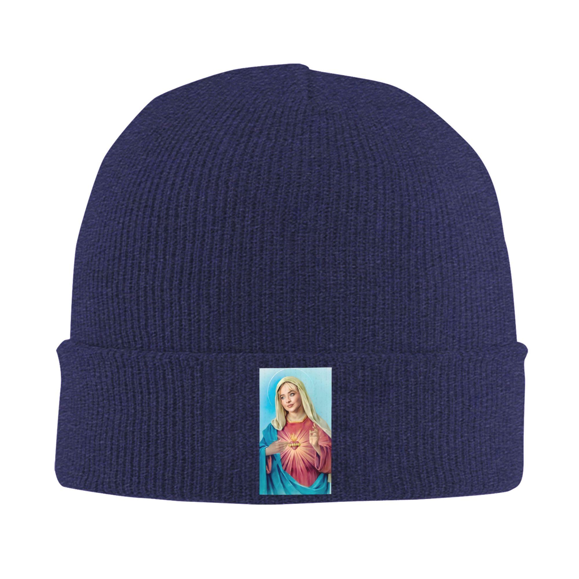 

Sabrina Carpenter Album Beanie Hats Bonnet Hats Unisex Adult Casual Outdoor Knitted Hat Spring Graphic Elastic Caps One Size