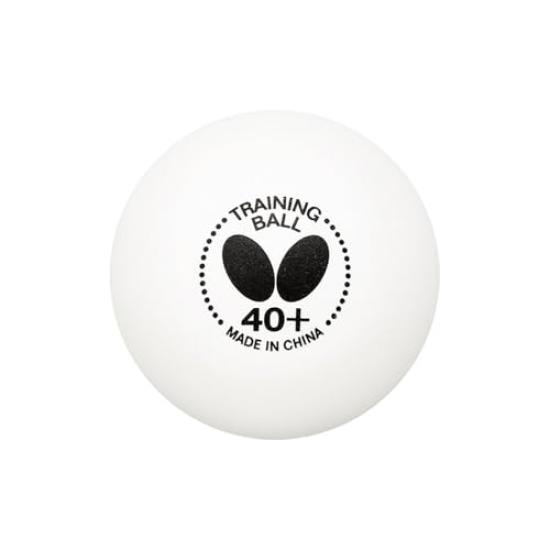 Tréningová loptička na stolný tenis Butterfly 10 tuctov 95840 loptičiek, 40+, biela, (120 loptičiek),