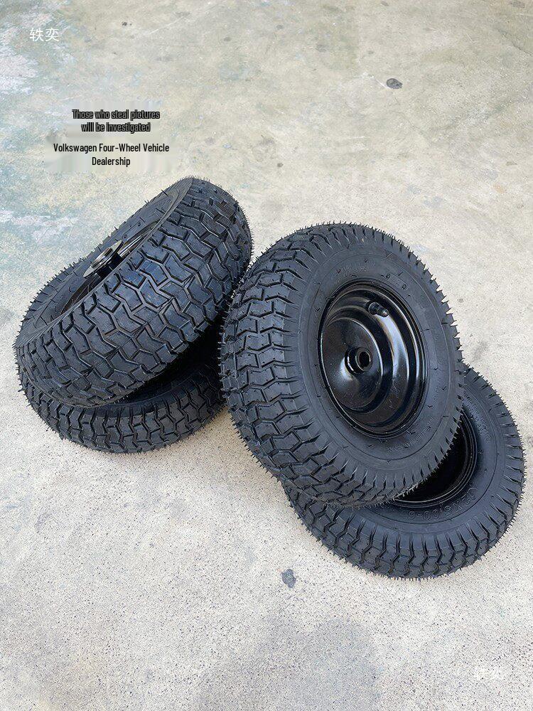 Kompaktní čtyřkolka Go-Kart Sekačka Drážkovaná Pneumatika Kolo Náboj Kola 12x5.00-6 Vakuové