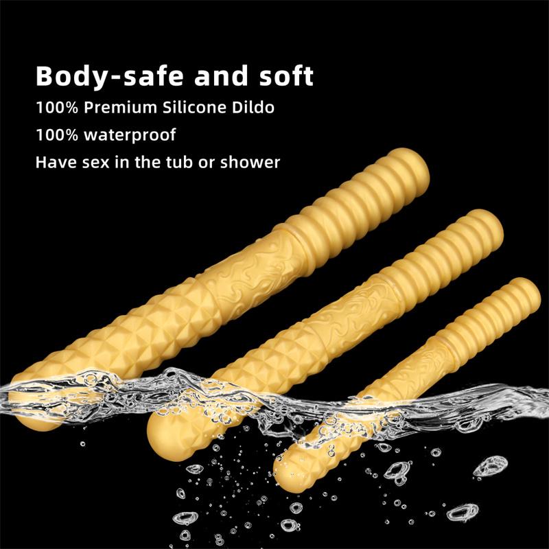 Doppelköpfiger Silikon-Dildo, extralanger Analplug, zweiköpfiger Drache, schwule und lesbische Produkte für Erwachsene