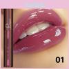 Glaze Lip Shine Transparent Mirror Glass Lip Oil Lightweight Nonstick Lip Gloss Lipstick Moisturizing Sexy Lips Plumper