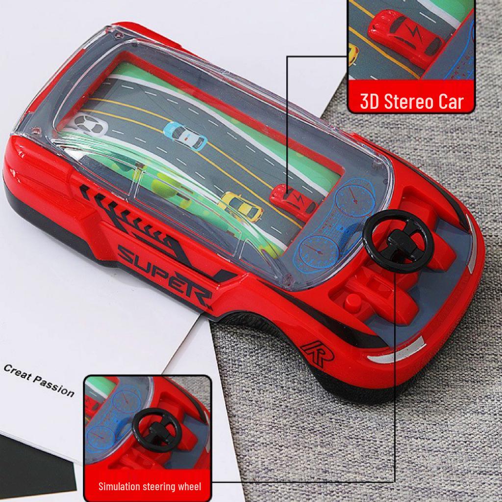 Kids' Racing Adventure Handheld Electric Game Console - Simulated Driving Toy for Boys and Girls