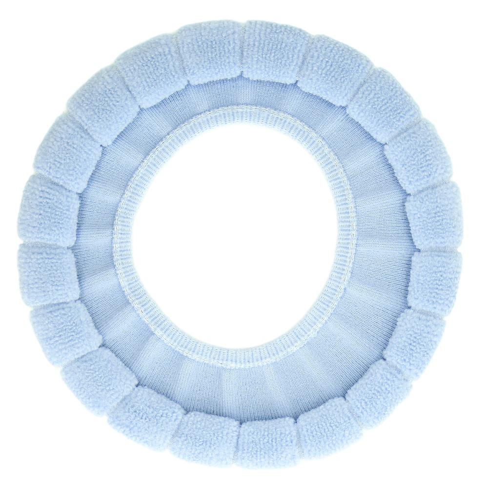5 Pack Polyester Toilet Seat Cushion Thickened Material Toilet Cover  Guest Bathroom