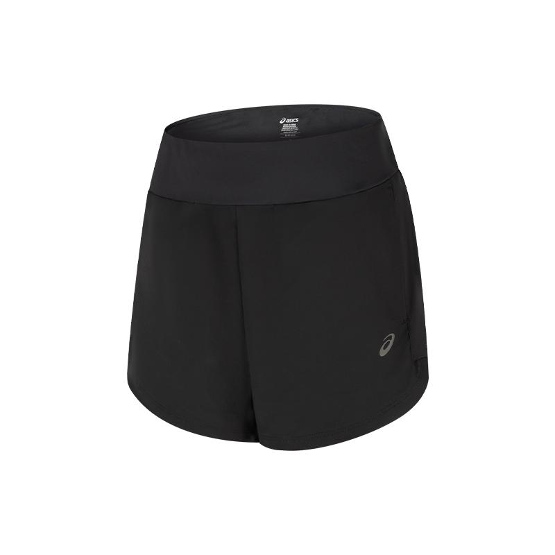 New Asics Sports Shorts Women's Black 2012D258-001