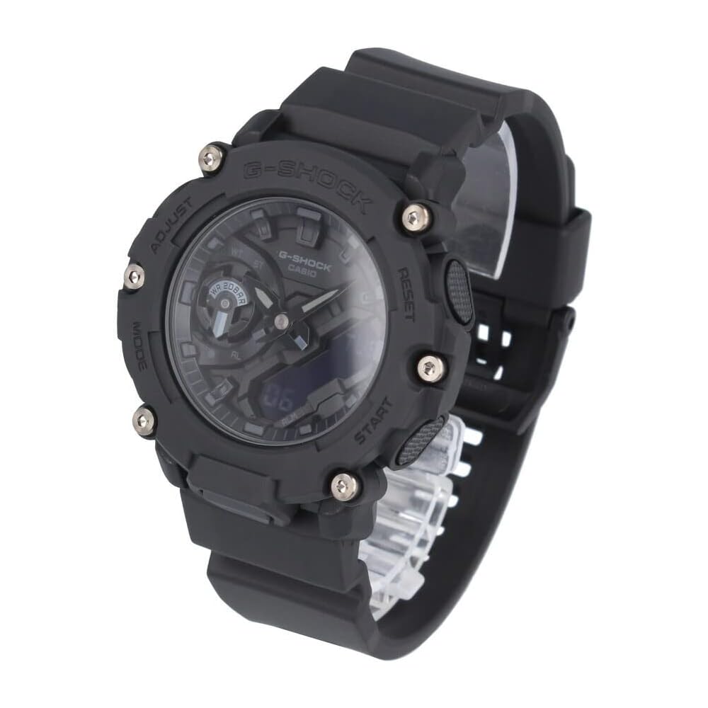 Casio G-Shock GA-2200 Series Men s Analog-Digital Quartz Watch Waterproof Black GA-2200BB-1A