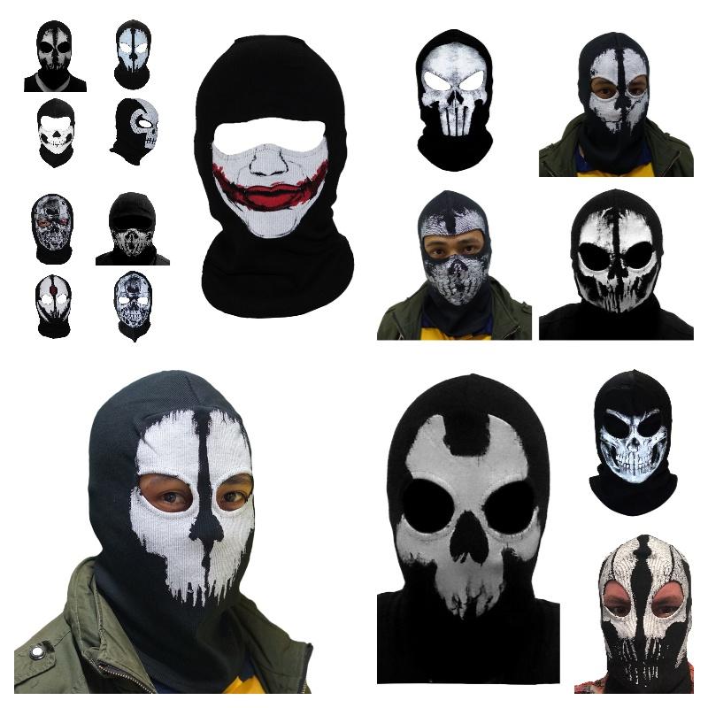 Temu Unisex Outdoor-Maske für Call of Duty Gaming, feuchtigkeitsableitend und mit Sonnenschutz