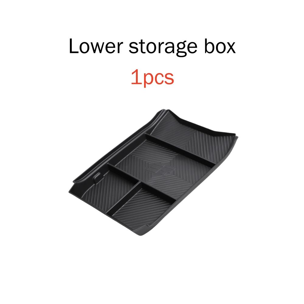 Para Chery Jetour T2 Traveler 2025 2025 2025 Caixa de Armazenamento com Apoio de Braço Porta-Copos Caixa de Armazenamento Inferior Organizador Sob o Console Central