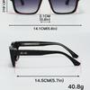 Non-polarized Retro Punk Men Sunglasses Square Glasses Vintage Women's Fashion Car Driving Glasses In Trend Sun Shades