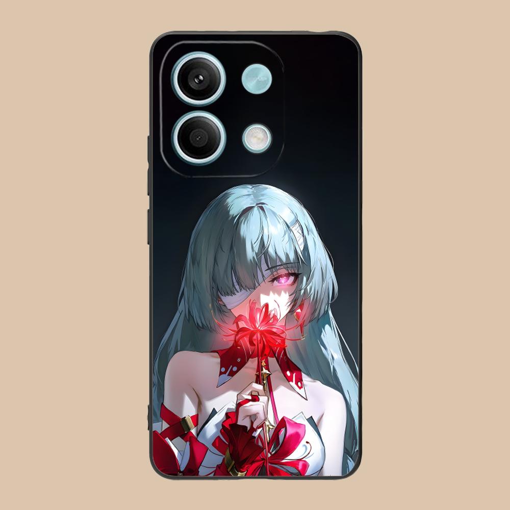 

Wuthering Waves Phrolova Phone Case for POCO F7 F6 F5 F4 F3 F2 Pro GT C75 C71 C65 C61 C40 Pro Ultra Colorful Printing Cover Poco C40