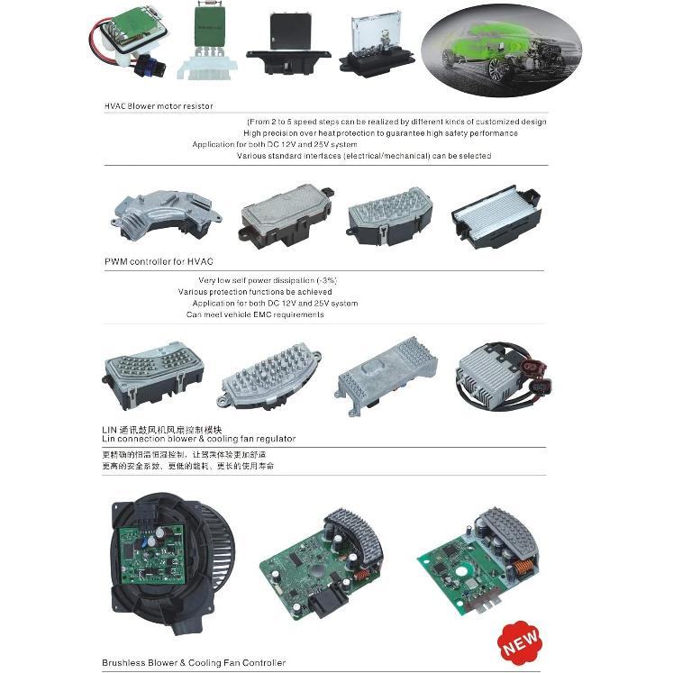 Auto Temp Control Blower Motor Resistor Compatible with ARMADA FRONTIER PATHFINDER QUEST TITAN XTERRA EQUATOR QX56 27151ZM70A 27151ZQ00A 27151ZT00A