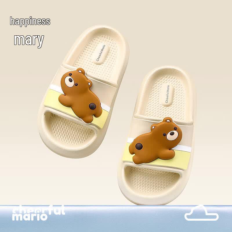 Cheerful Mario Kids Cartoon Summer Slippers 210