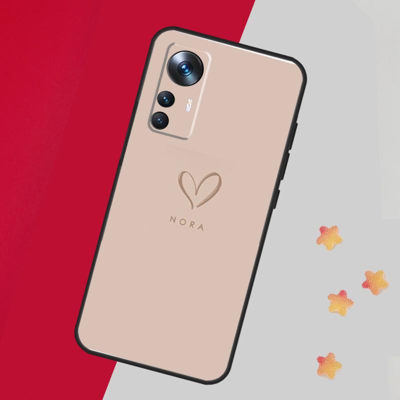 

Персонализированный именной пастельный чехол для Xiaomi 13T Pro 12T 11T 12 14 13 Lite 12X POCO F5 X3 X5 Pro X4 F4 M5 M5s F3 Cover POCO F5 Pro