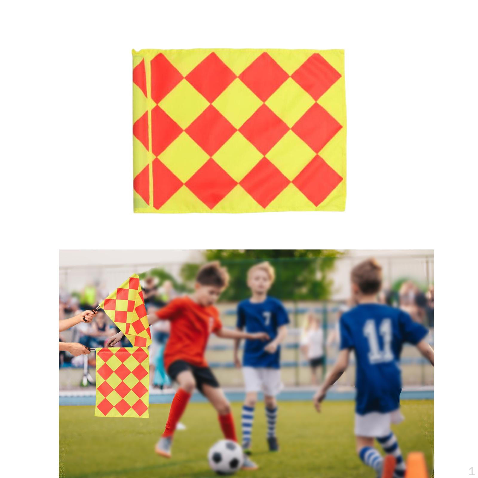 

Soccer Flag Football Referee Gear for Sport Match Replacement Field Corner