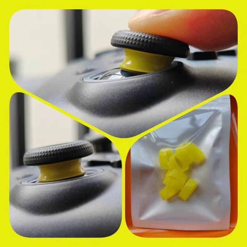 8pcs Silicone Joysticks Protector Rings Analogs Stick Defense Rings Gaming Accessories Suitable for P5 Controllers