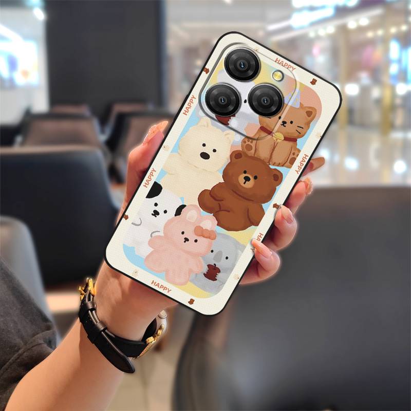 Full Wrap Silicone Phone Case For Blackview Shark9 5G Fashion Design Cartoon Dirt-resistant Anti-dust Durable Soft Case