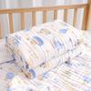 Ultra-Soft Baby Bath Towel - Pure Cotton Gauze, Absorbent, Six Layer for Newborns & Children