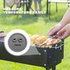 Thermometer Probe Grommet Food Grade Silicone Barbecue Thermometer Grommet Heat Resistant for Weber Smokey Grill Accessories