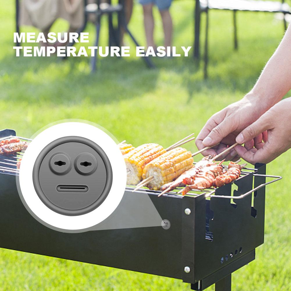 Thermometer Probe Grommet Food Grade Silicone Barbecue Thermometer Grommet Heat Resistant for Weber Smokey Grill Accessories