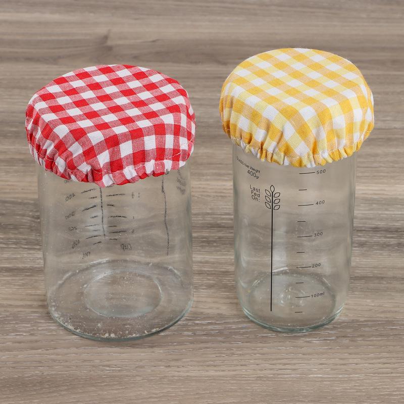 Fermentation Cotton Cloth Lid for Glass Jars and Bottles