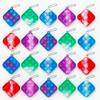 Pop Squeeze Set Fidget Decompression Stress Bubble Washable Christmas Night Halloween [KOREWA] Giveaway/PresentPush 24-Piece (Random Colors) Toy,