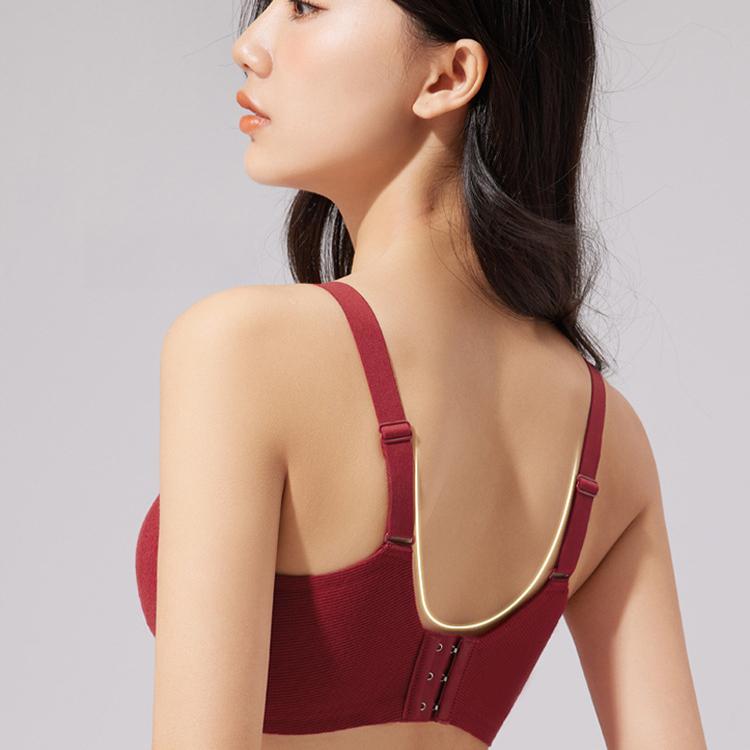 Nahtlose Dessous Damen Lift Fester Cup Bequemer BH Weiche Unterstützung Anti-Hänge-BH Push-up-BH