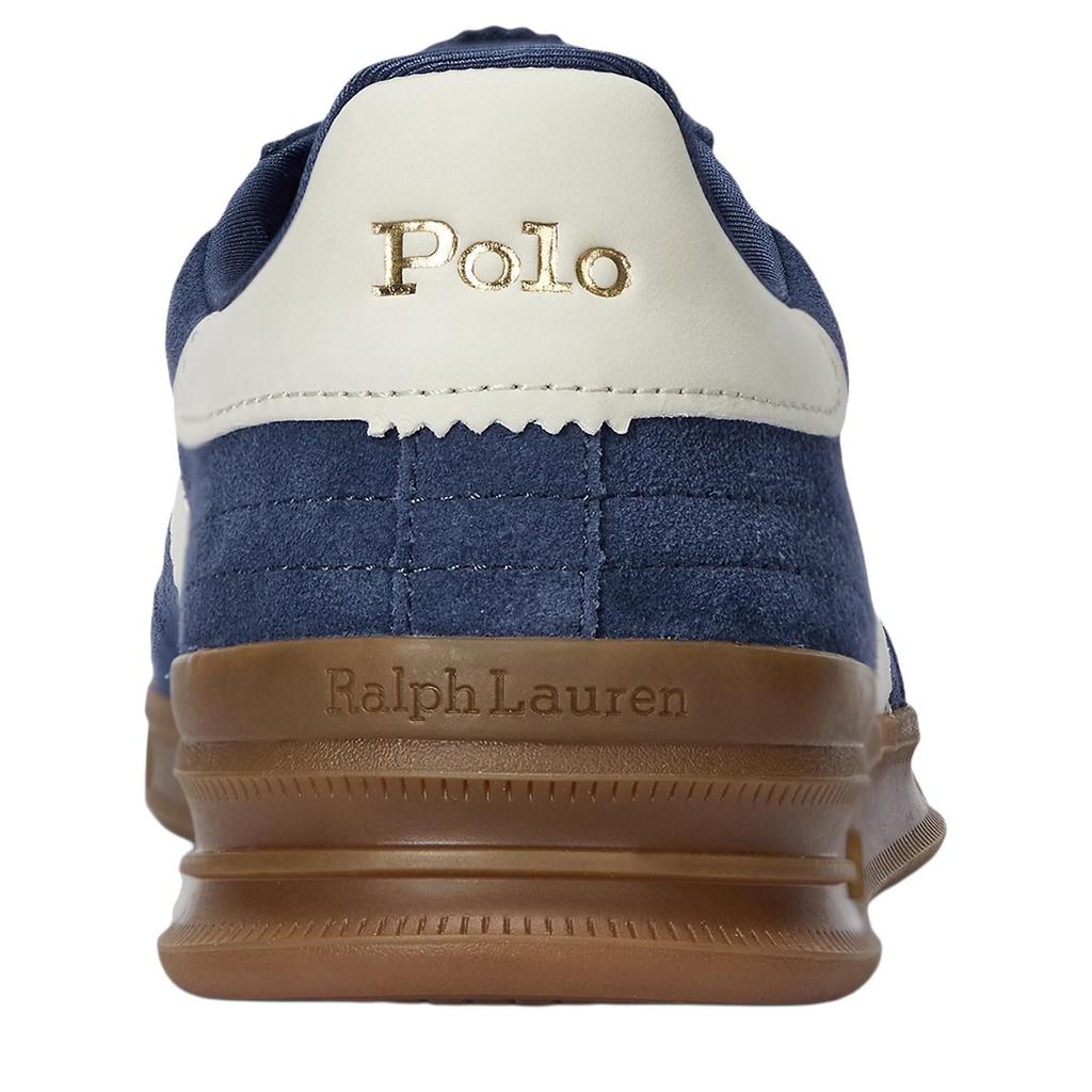 Polo Ralph Lauren Heritage Suede Round Toe Flat Low Top Sneakers Men sneakers Blue 100042961