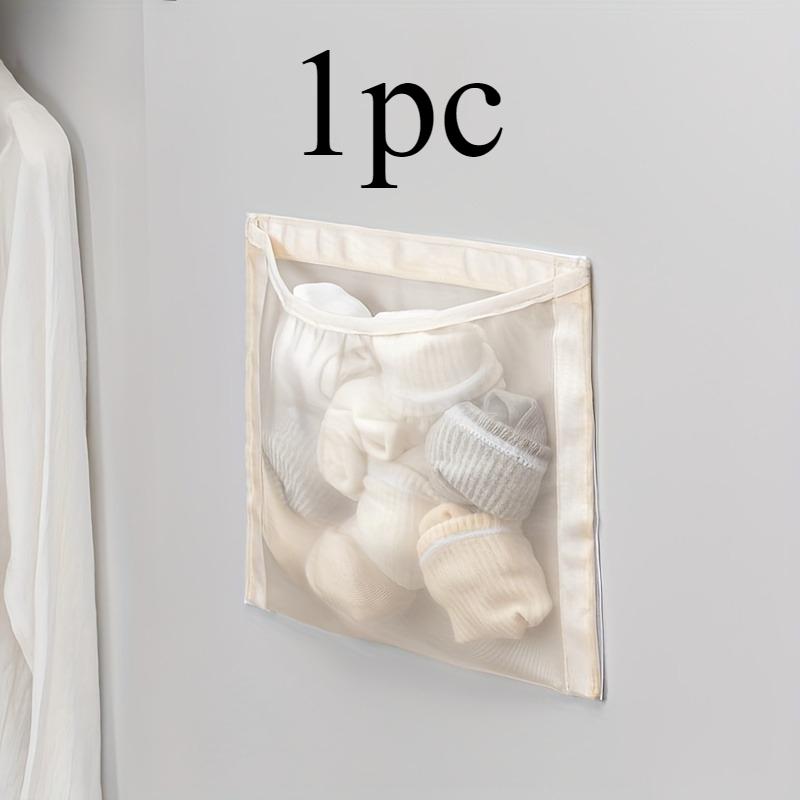 

Подвесная сумка-органайзер для хранения нижнего белья, носков, трусов, для общежития, настенная, с сетчатыми карманами, на дверь, на внутреннюю сторону шкафа