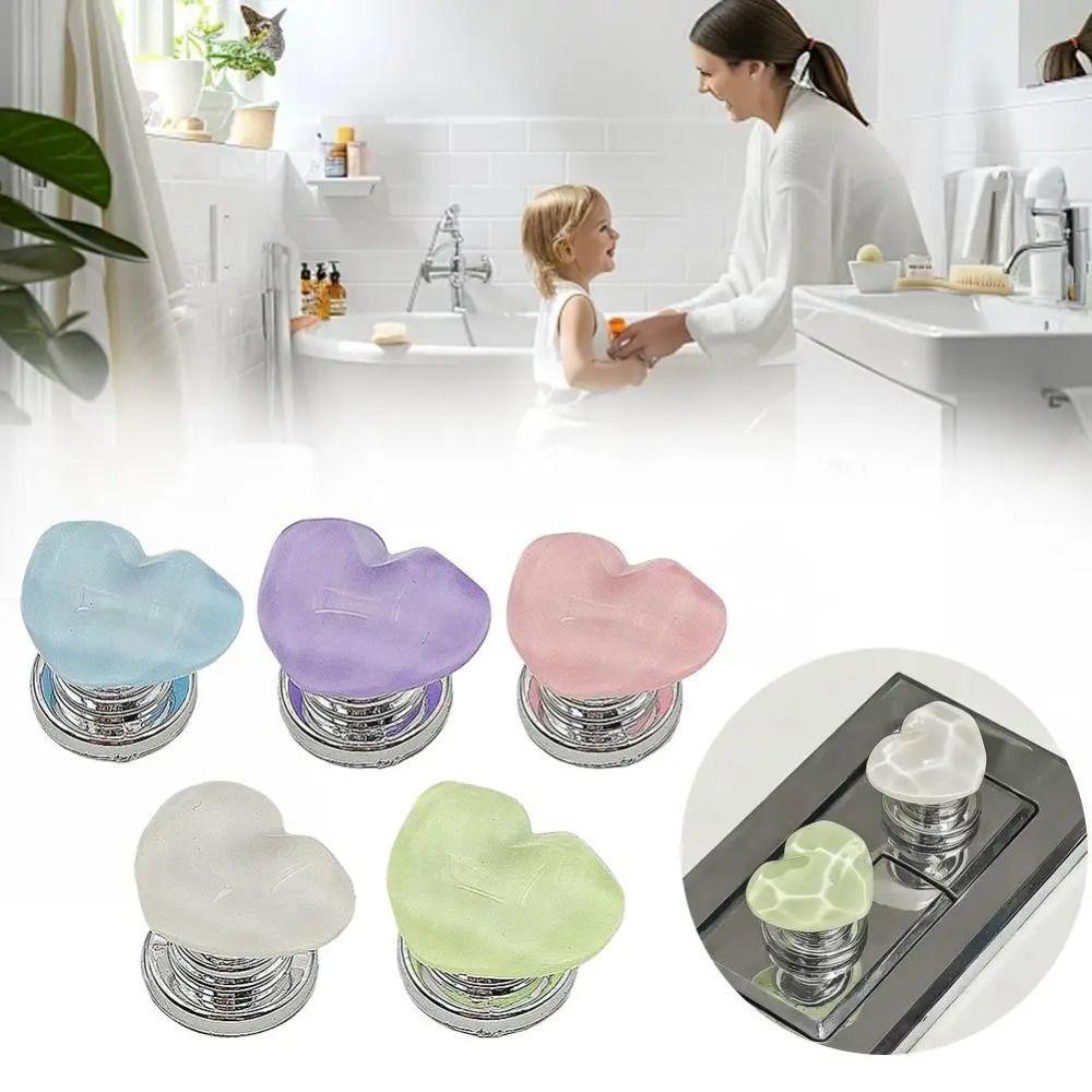 Creative Design Toilet Press Button Self-Adhesive Toilet Tank Button  Bathroom Decoration