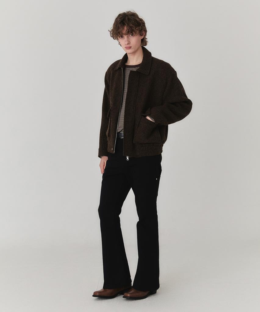 Kineto Double Pocket Blouson Jacket_Brown