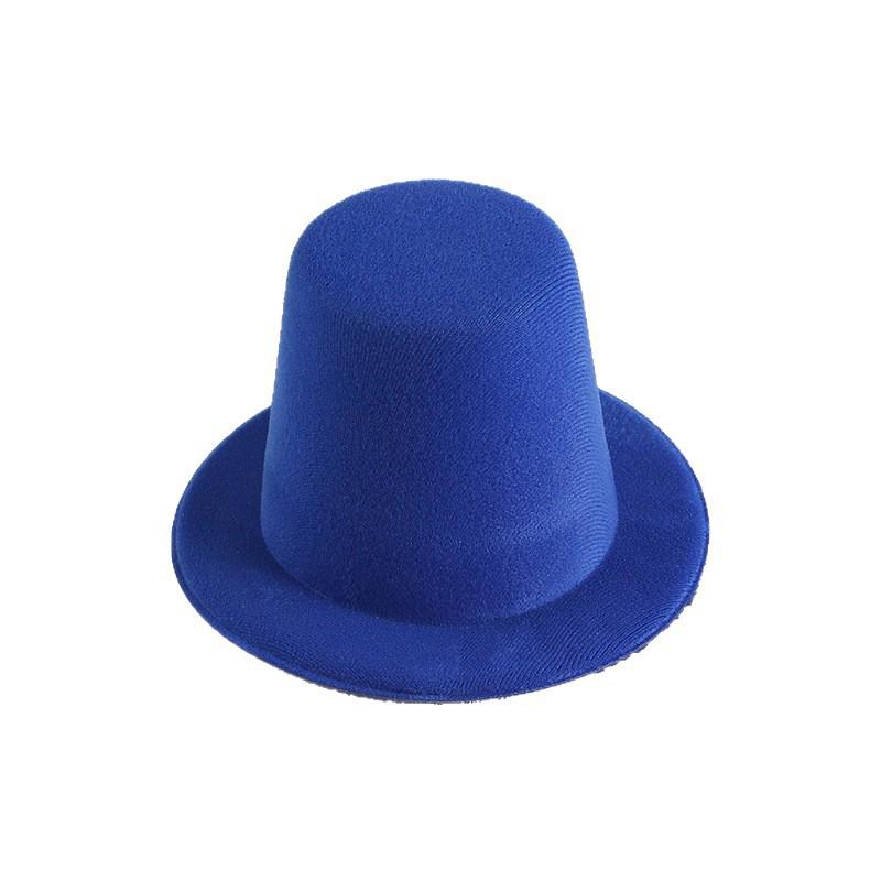 New Small Miniature Top Hat Gothic Lolita Embryos Diy Craft Hats Formal Holiday Bottle Covers Snowman Costume Accessories Party