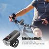 Bicycle Headlight Usb Rechargeable Cycling Safety Front Lamp Waterproof High Brightness Bike Flashlight For Night Riding Lamp