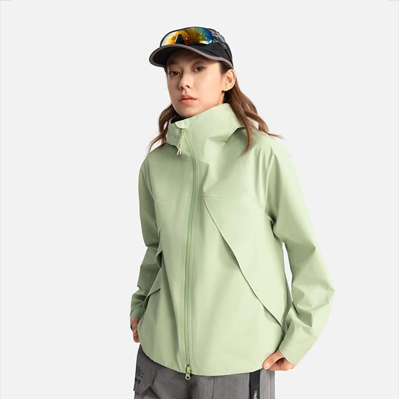 Li Ning CF Su Wan Long Jia Breath Series Comfortable Versatile Urban Outdoor Reflective Windproof Waterproof Breathable Jacket Women Jacket AEMV008-6