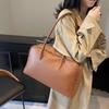 Large Capacity Shoulder Bags Business Commute Tote 2025 High Quality Bags for Women Zipper Pu Women's Handbags Travel Bag