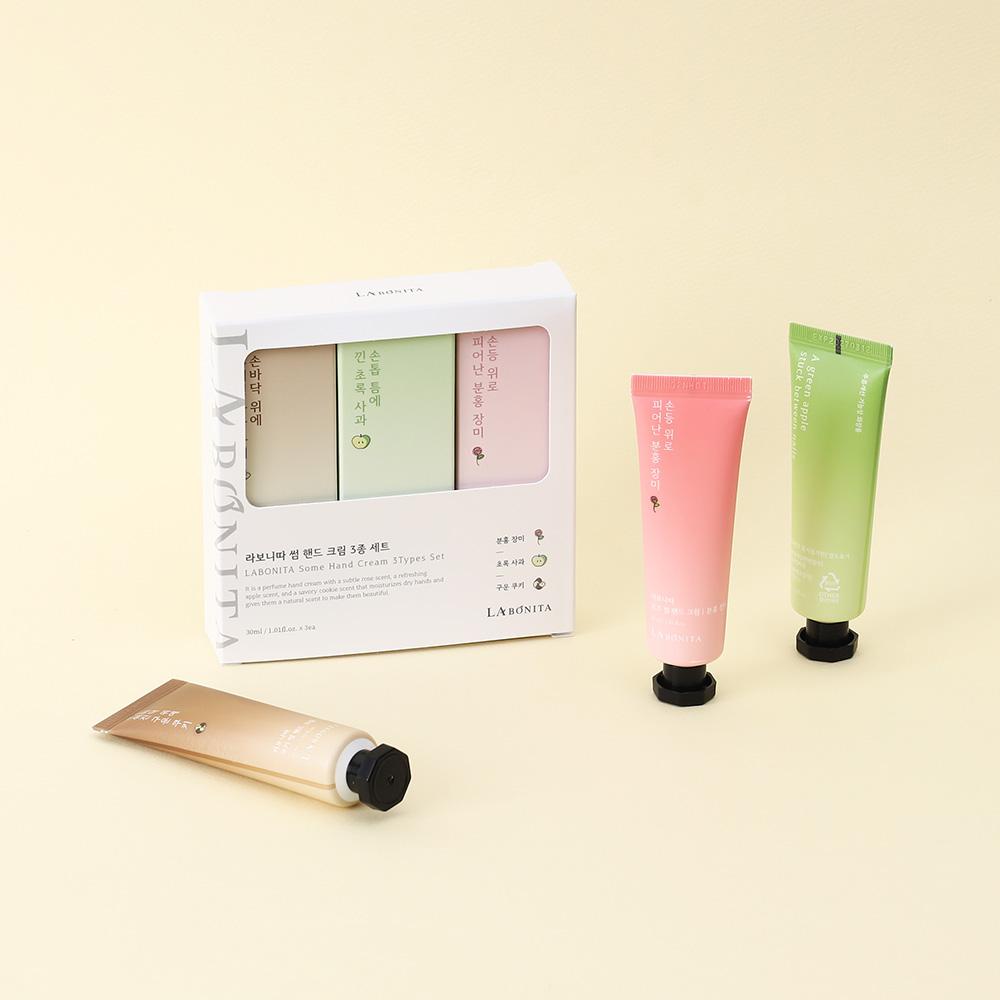 LABONITA Set Cremă de Mâini 3 Tipuri 30ml*3 Buc.