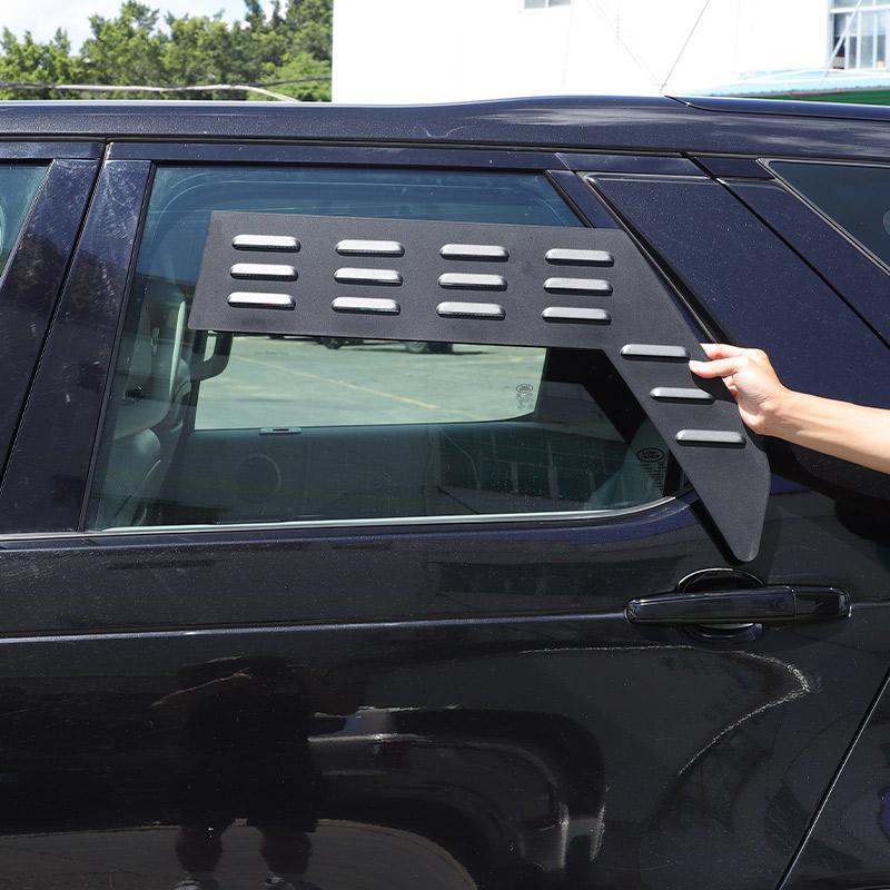 Aluminum Alloy For Land Rover Discovery 5 LR5 2017-2026 Car Rear Side Window Ventilation Panel Decoration Accessories